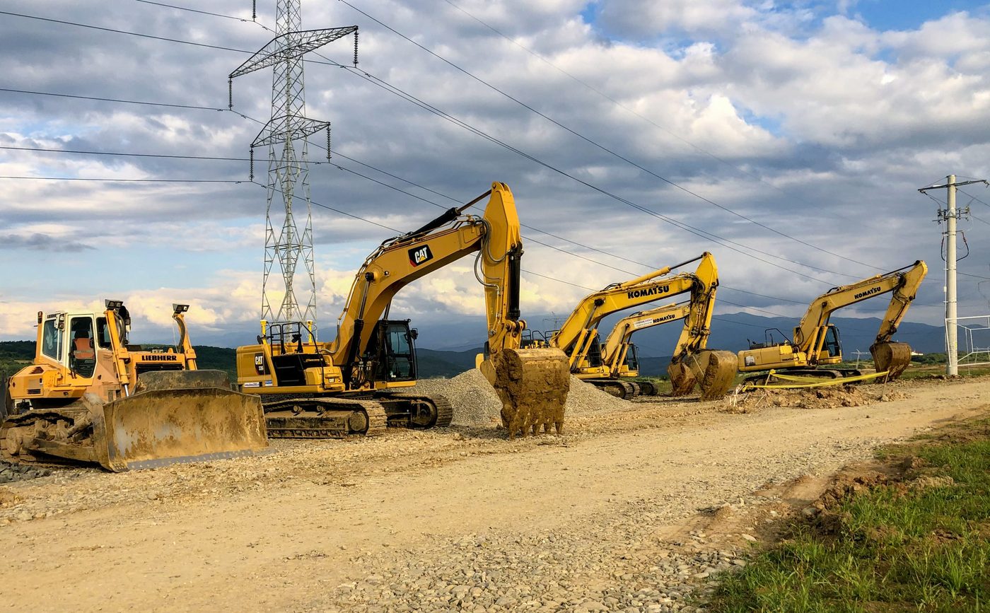 Lucrări CONMAR GROUP pe șantier